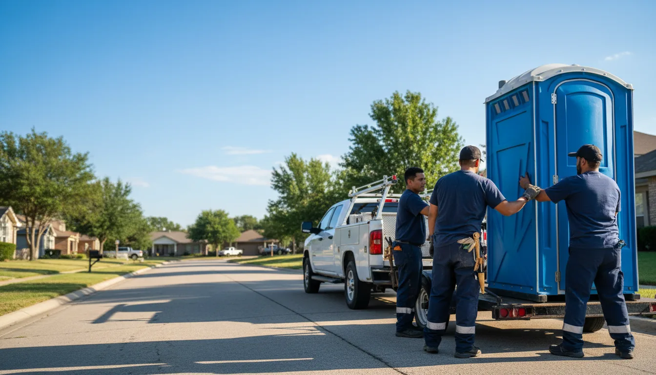 Portable Toilet Rental in Wahpeton, ND near me